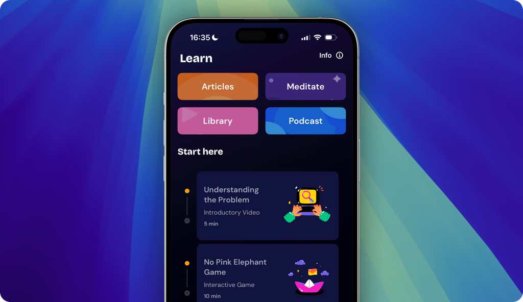 Reinforce your sobriety with Learn